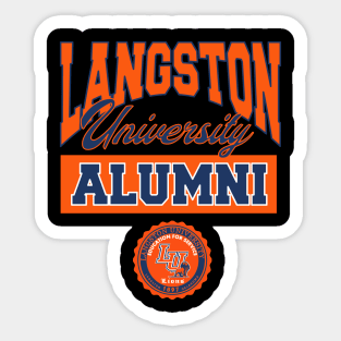 Langston 1897 University Apparel Sticker